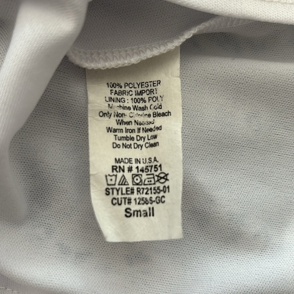 Altar’d State Blue/White Paisley Print Ruffled Bell Sleeve Romper in Size S - Picture 9 of 13